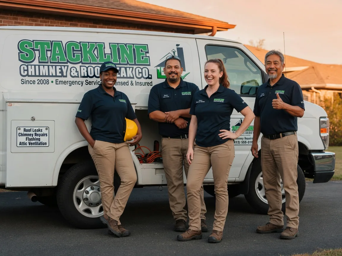 Chimney flashing repair company in Orion, IL